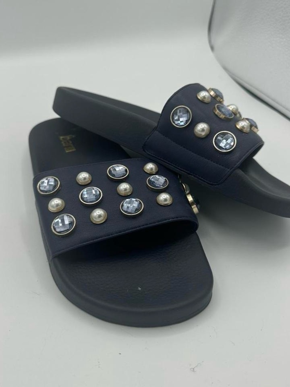 Bar Ill Rhinestone Slides - Picture 4 of 5